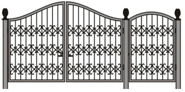 Ворота - Модель 4